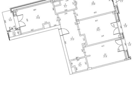 3-room apartment, 130 m², Ağ şəhər: 543 000 ₼ 2