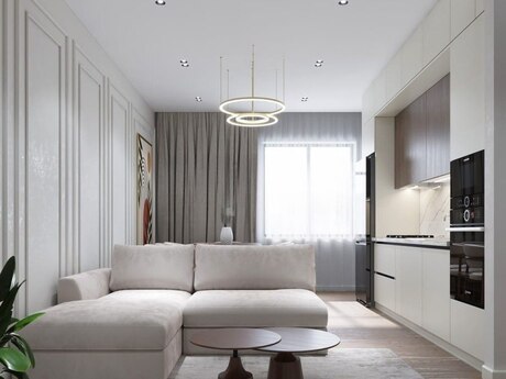 3-room apartment for rent, 80 m², İnşaatçılar: 1 200 ₼/mo 2
