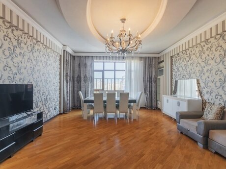 3-room apartment for rent, 135 m², İnşaatçılar: 1 500 ₼/mo 4