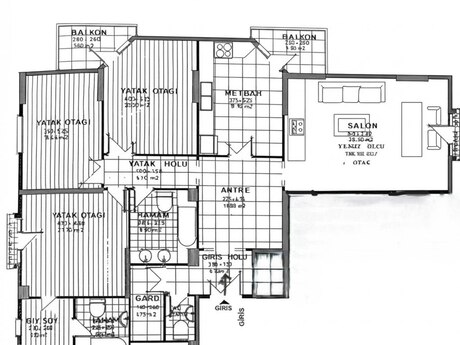 4-комнатная квартира, 195 м², Nizami: 650 000 ₼ 3
