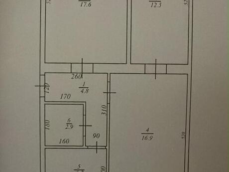 3 otaqlı mənzil, 74 m², İnşaatçılar: 215 000 ₼ 2