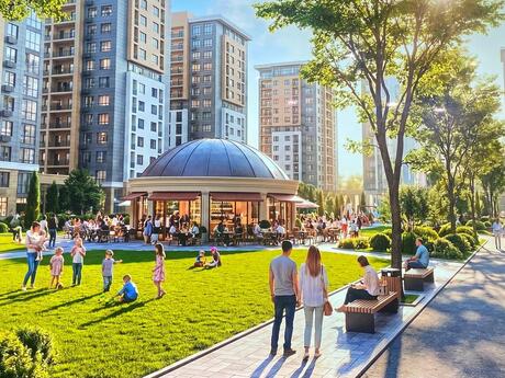 Продаётся 3-комнатная квартира в новостройке, Qara Qarayev, 94 м², 230 300 AZN, фото 3 / 11