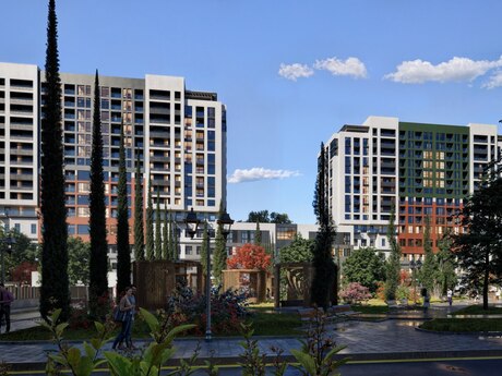3 otaqlı mənzil, 118 m², Azadlıq Residence Yaşamal: 292 404 ₼ 5