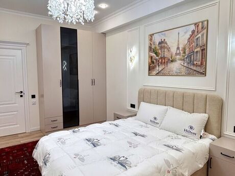 Gənclikdə 2 otaqlı yeni tikili mənzil kirayə verilir, 75 m², 1 200 AZN/ay, şəkil 2 / 12