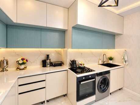 3-room new-build apartment for sale in Həzi Aslanov, 105 m², 190 000 AZN, photo 2 / 6