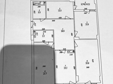 4-room apartment, 148 m², Səbail: 530 000 ₼ 4
