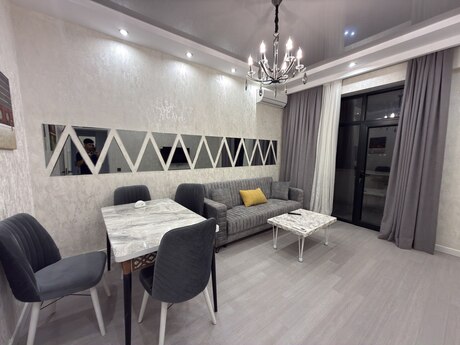 Сдаётся 2-комнатная квартира в новостройке, Nəsimi, 73 м², 950 AZN/мес, фото 3 / 11