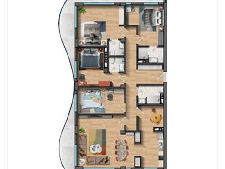 5 otaqlı mənzil, 272 m², Gənclik: 1 169 000 ₼ 2