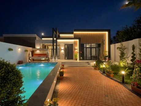 Mərdəkanda 5 otaqlı həyət evi satılır, 220 m², 585 000 AZN, şəkil 2 / 12