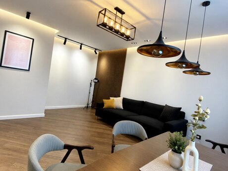 2-комн. · 77 m² · 12/18 этаж, Elmlər Akademiyası