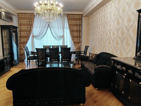 Nərimanovda 4 otaqlı yeni tikili mənzil kirayə verilir, 170 m², 1 300 AZN/ay, şəkil 2 / 12