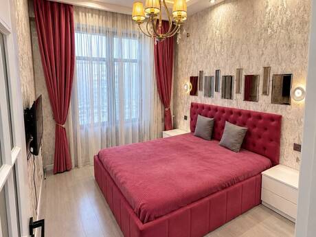 Nərimanovda 2 otaqlı yeni tikili mənzil kirayə verilir, 80 m², 1 000 AZN/ay, şəkil 2 / 6