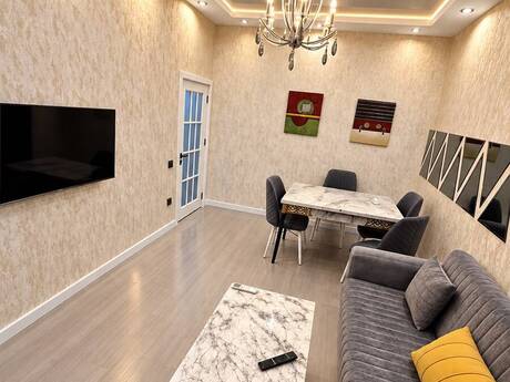Nərimanovda 2 otaqlı yeni tikili mənzil kirayə verilir, 80 m², 1 000 AZN/ay, şəkil 3 / 6