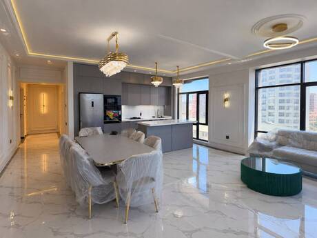 4-room new-build apartment for rent in Nəsimi, 140 m², 2 500 AZN/mo, photo 3 / 12