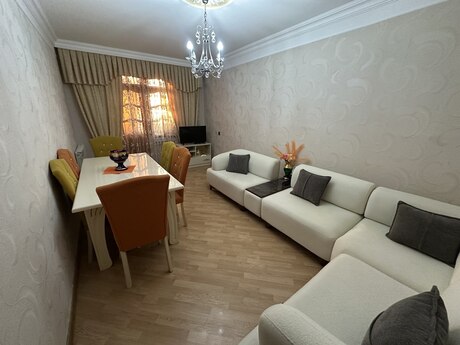 3 otaq · 75 m² · 5/9 mərtəbə, Yeni Günəşli
