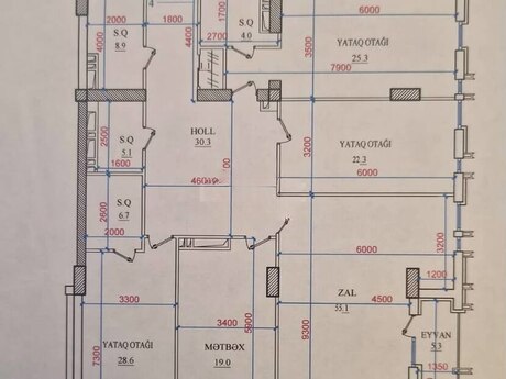 4 otaqlı mənzil, 220 m², Nizami: 880 000 ₼ 4