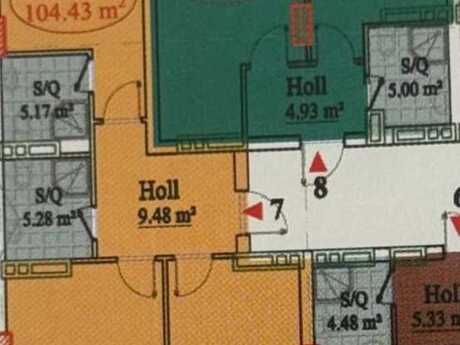 1 otaqlı mənzil, 63,3 m², Lake City: 195 000 ₼ 3