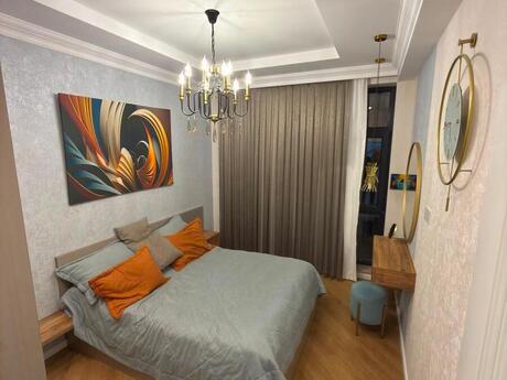 3-room new-build apartment for rent in Nəsimi, 100 m², 1 400 AZN/mo, photo 3 / 12