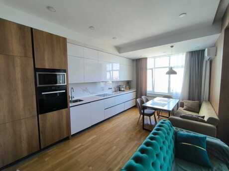2-room apartment for rent, 90 m², Badamdar: 1 200 ₼/mo 4
