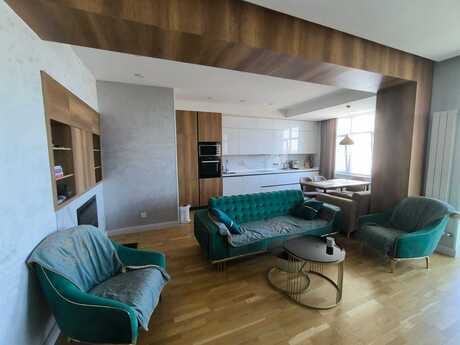 2-room apartment for rent, 90 m², Badamdar: 1 200 ₼/mo 2
