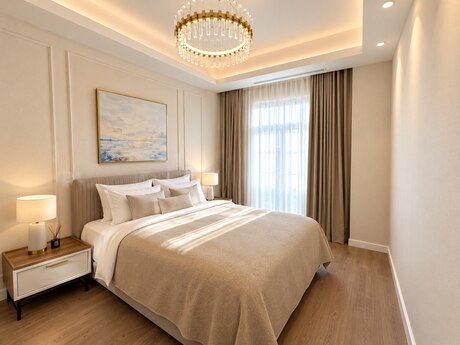 3-room apartment for rent, 111 m², Knightsbridge Residence White City: 3 000 ₼/mo 4