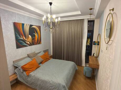 3-room apartment for rent, 120 m², 8 Noyabr: 1 500 ₼/mo 5