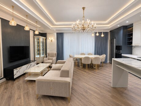 3-room apartment for rent, 120 m², Ağ şəhər: 3 000 ₼/mo 2