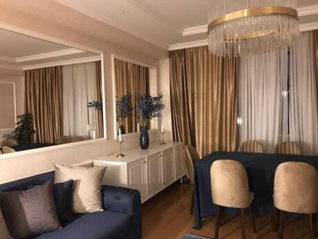 Rifah Plaza kompleksində 2 otaqlı yeni tikili mənzil kirayə verilir, 114 m², 1 300 AZN/ay, şəkil 2 / 12