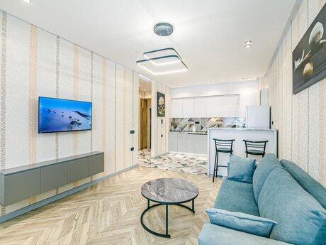 2 rooms · 70 m² · floor 2/7, Ağ şəhər