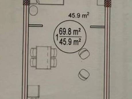 1-room apartment, 70 m², Sea Breeze Palazzo Del Mare: 238 000 ₼ 2