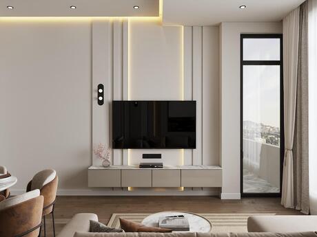 2-room new-build apartment for rent in TAC Residence, 60 m², 1 800 AZN/mo, photo 4 / 12