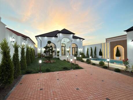 Şüvəlanda 4 otaqlı həyət evi satılır, 200 m², 410 000 AZN, şəkil 2 / 12