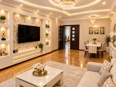 3 otaq · 138 m² · 9/18 mərtəbə, Nəsimi