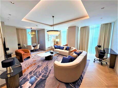 Kirayə 4 otaqlı mənzil, 220 m², The Ritz-Carlton Residences: 7 200 ₼/ay 2