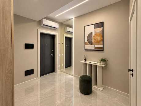 BCR Khatai kompleksində 2 otaqlı yeni tikili mənzil kirayə verilir, 65 m², 1 600 AZN/ay, şəkil 5 / 8