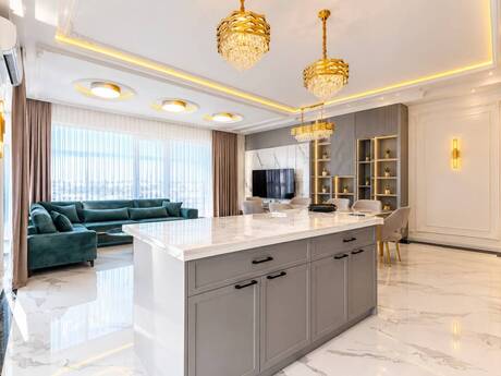 Nəsimidə 4 otaqlı yeni tikili mənzil kirayə verilir, 130 m², 2 499 AZN/ay, şəkil 3 / 12