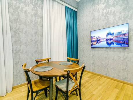 2-room new-build apartment for rent in Knightsbridge Residence White City, 48 m², 1 600 AZN/mo, photo 5 / 12