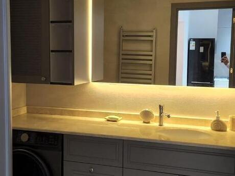 Nərimanovda 2 otaqlı yeni tikili mənzil kirayə verilir, 55 m², 1 000 AZN/ay, şəkil 3 / 12