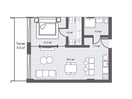 2-комнатная квартира, 71 м², Nardaran: 250 000 ₼ 3