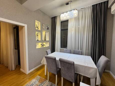 Gənclikdə 2 otaqlı yeni tikili mənzil kirayə verilir, 60 m², 1 000 AZN/ay, şəkil 3 / 12