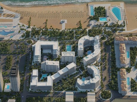1-room apartment, 40 m², Miami Residence: 152 000 ₼ 2