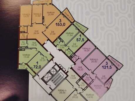 1 otaqlı mənzil, 72 m², Nizami: 262 000 ₼ 2