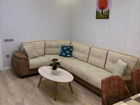 2-room new-build apartment for rent in Şah İsmayıl Xətai, 68 m², 900 AZN/mo, photo 4 / 12