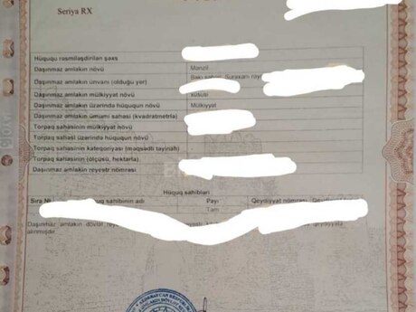 1 otaqlı mənzil, 31 m², Əmircan: 75 000 ₼ 5