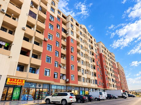 2-комн. · 64 m² · 8/9 этаж, Masazır