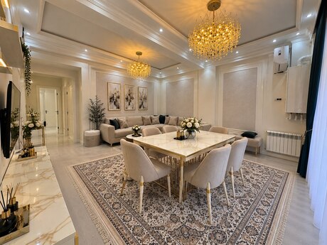 3-room apartment for rent, 130 m², 28 May: 1 400 ₼/mo 3