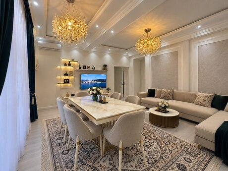 3-room apartment for rent, 130 m², 28 May: 1 400 ₼/mo 4