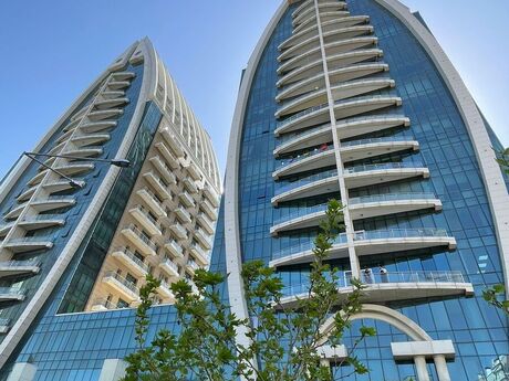 Altes Plaza kompleksində 2 otaqlı yeni tikili mənzil kirayə verilir, 120 m², 1 600 AZN/ay, şəkil 3 / 12