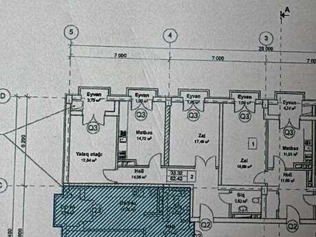 3-room apartment, 115 m², Dərnəgül: 350 000 ₼ 2