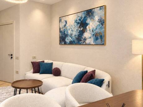 Renessans Palace kompleksində 2 otaqlı yeni tikili mənzil kirayə verilir, 75 m², 1 599 AZN/ay, şəkil 2 / 12